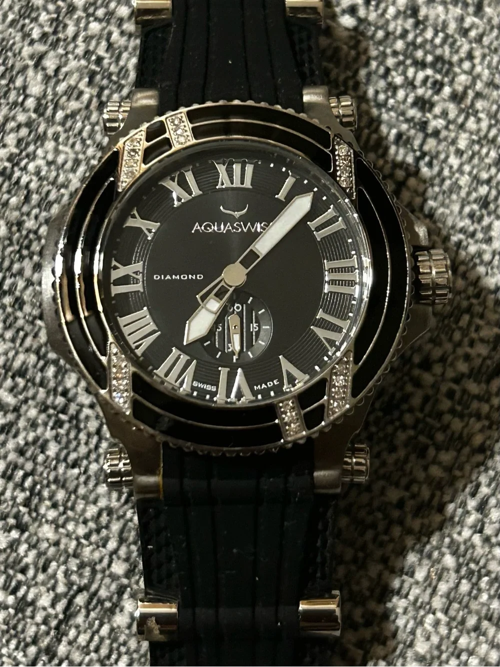 Aquaswiss waterproof wristwatch